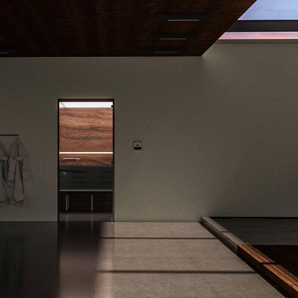 Advanced Hybrid Steam Room, view 5, RecovAthlete