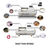 Macy-Pan HP2202 Hard Lying Shell Hyperbaric Chamber