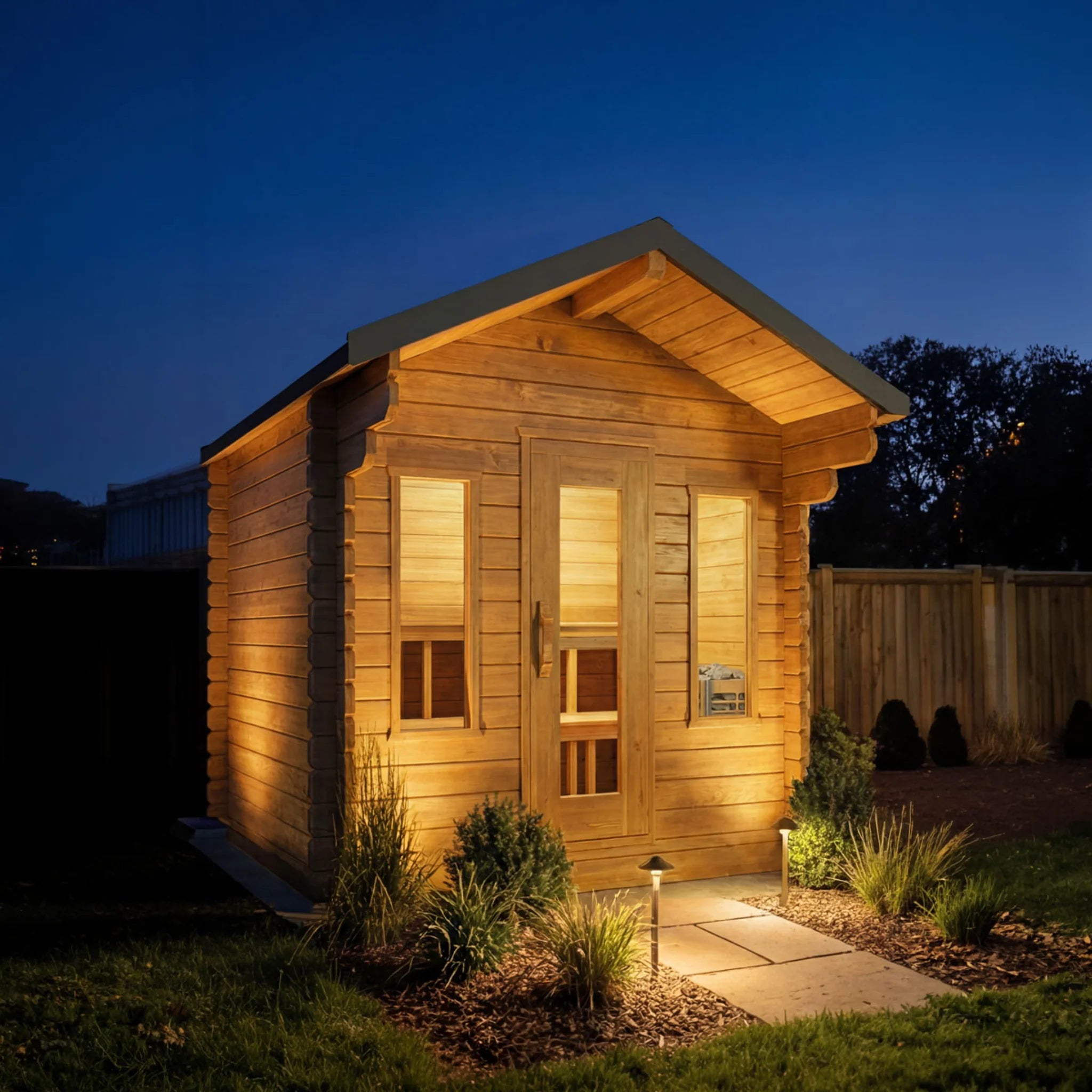 Leisurecraft CT Palmer Cabin Sauna | CTC68W, CTC68E
