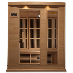 Maxxus 3-Person Low EMF FAR Infrared Sauna (Canadian Hemlock) - MX-K306-01Maxxus SaunasSaunasRecovAthlete