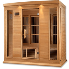 Maxxus 4-Person Low EMF FAR Infrared Sauna (Canadian Hemlock) - MX-K406-01Maxxus SaunasSaunasRecovAthlete