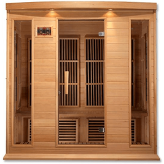 Maxxus 4-Person Low EMF FAR Infrared Sauna (Canadian Hemlock) - MX-K406-01Maxxus SaunasSaunasRecovAthlete