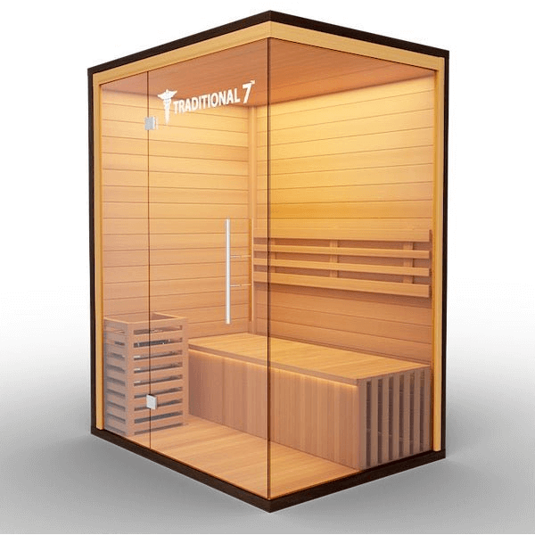 3D Heat Therapy™ in Medical Sauna Traditional 7 for comprehensive heat benefits