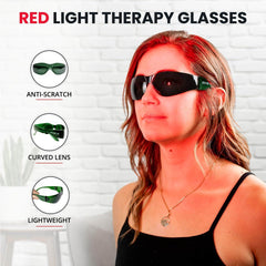 Mito Red Light | Red Light Therapy Glasses IR5 (Extra Dark)