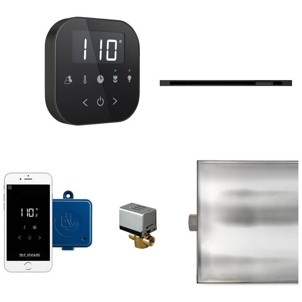 Mr. Steam AirButler Linear Steam Shower Control Package with AirTempo Control and Linear SteamHead, view 3, RecovAthlete