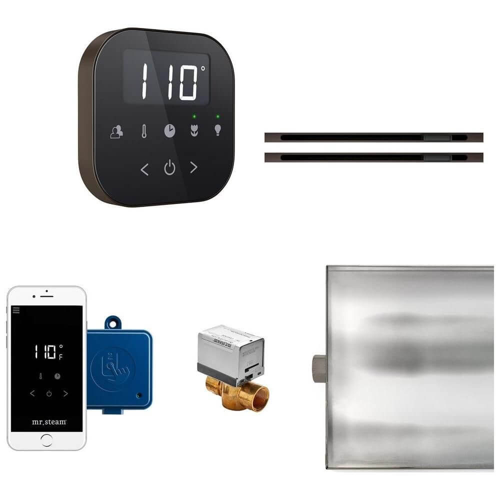 Mr. Steam AirButler Max Control Package with Linear Steam Head, view 4, RecovAthlete