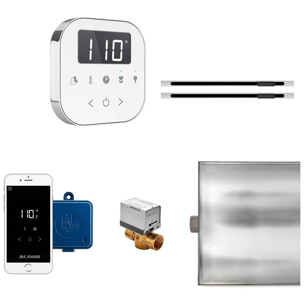 Mr. Steam AirButler Max Control Package with Linear Steam Head, view 14, RecovAthlete