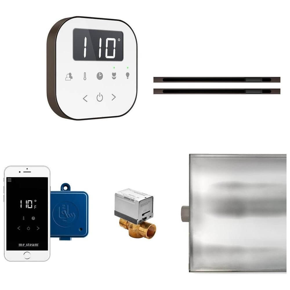 Mr. Steam AirButler Max Control Package with Linear Steam Head, view 12, RecovAthlete