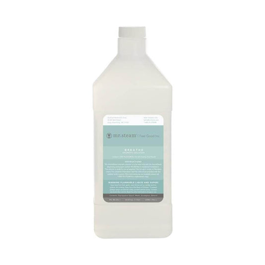 Mr. Steam Breathe Essential Aroma Oil in 1 Liter Gallon, RecovAthlete