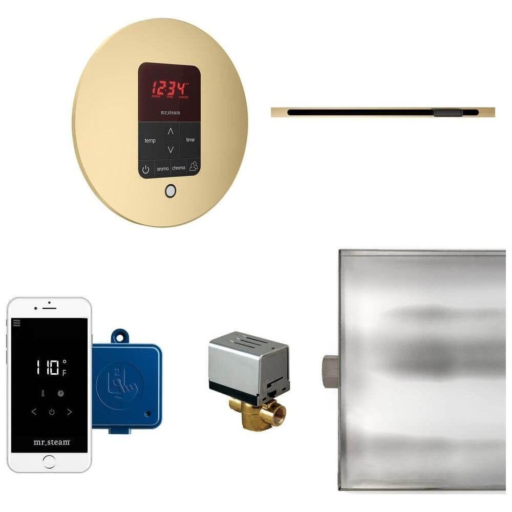 Mr. Steam Butler Linear Steam Shower Control Package with iTempoPlus Control and Linear SteamHead Round, view 10, RecovAthlete