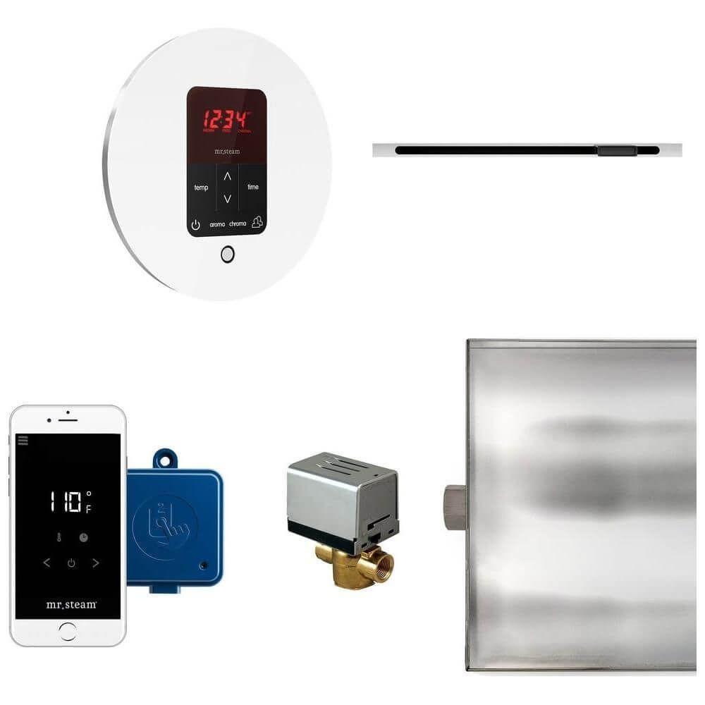 Mr. Steam Butler Linear Steam Shower Control Package with iTempoPlus Control and Linear SteamHead Round, view 11, RecovAthlete