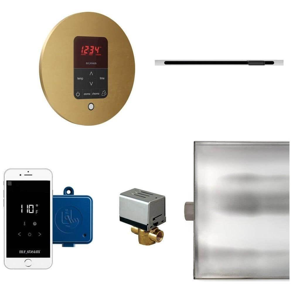 Mr. Steam Butler Linear Steam Shower Control Package with iTempoPlus Control and Linear SteamHead Round, view 9, RecovAthlete