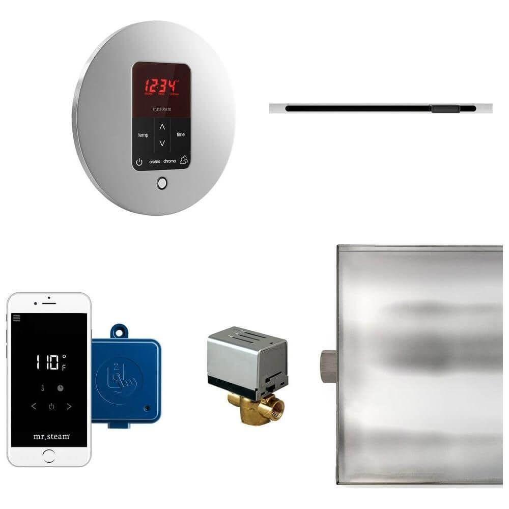 Mr. Steam Butler Linear Steam Shower Control Package with iTempoPlus Control and Linear SteamHead Round, view 7, RecovAthlete