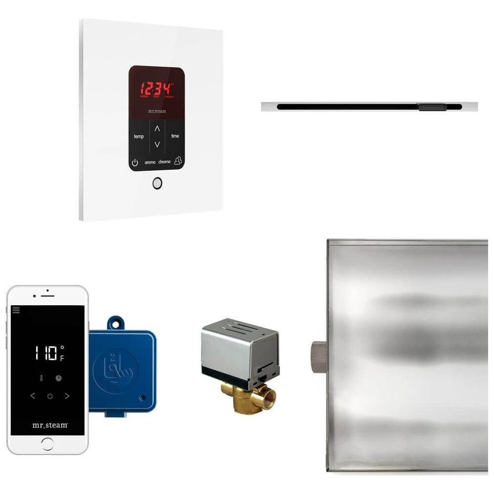 Mr. Steam Butler Linear Steam Shower Control Package with iTempoPlus Control and Linear SteamHead Square, view 11, RecovAthlete