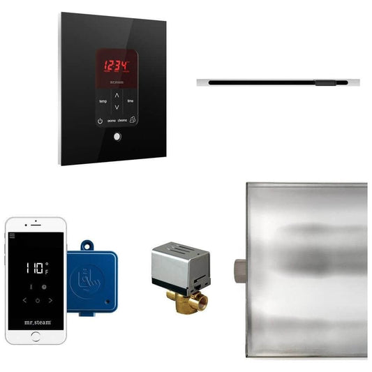 Mr. Steam Butler Linear Steam Shower Control Package with iTempoPlus Control and Linear SteamHead Square, view 2, RecovAthlete