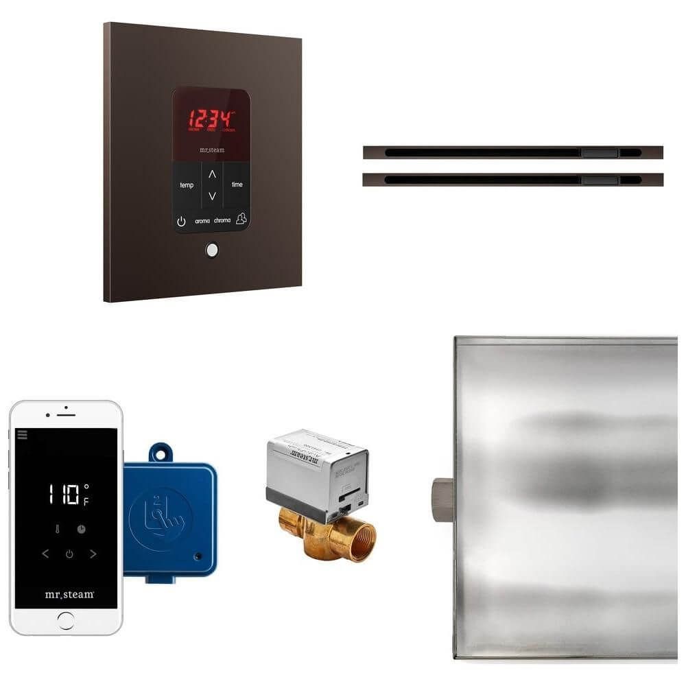 Mr. Steam Butler Max Linear Steam Shower Control Package with iTempoPlus Control and Linear SteamHead Square, view 5, RecovAthlete