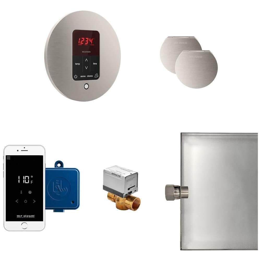 Mr. Steam Butler Max Steam Shower Control Package with iTempoPlus Control and Aroma Designer SteamHead Round, view 3, RecovAthlete