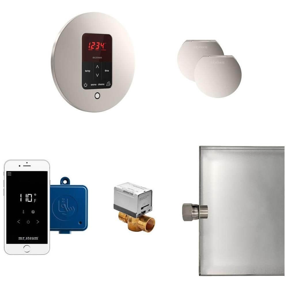 Mr. Steam Butler Max Steam Shower Control Package with iTempoPlus Control and Aroma Designer SteamHead Round, view 8, RecovAthlete