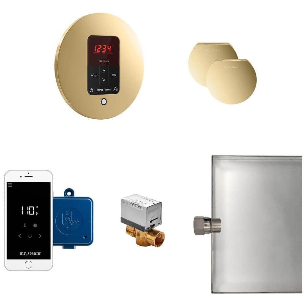 Mr. Steam Butler Max Steam Shower Control Package with iTempoPlus Control and Aroma Designer SteamHead Round, view 6, RecovAthlete