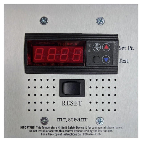 Mr. Steam High Limit Control For Commercial Generators