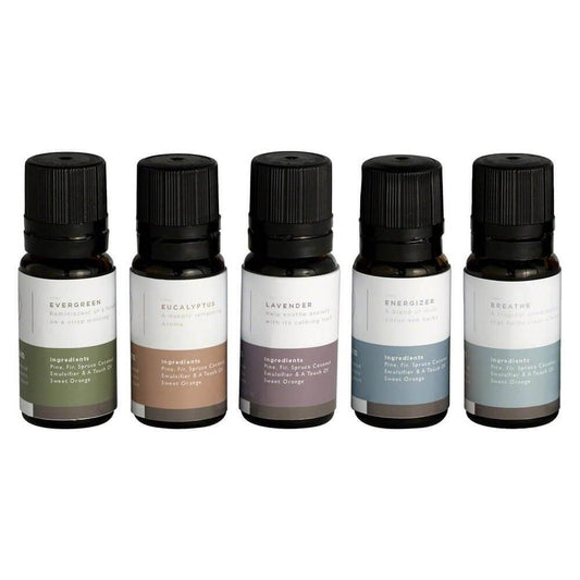 Mr. Steam Multi Essential Aroma Oil 5 Pack 10 mL Bottle, RecovAthlete