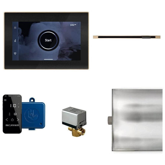 Mr. Steam XButler Linear Steam Shower Control Package with iSteamX Control and Linear SteamHead, RecovAthlete