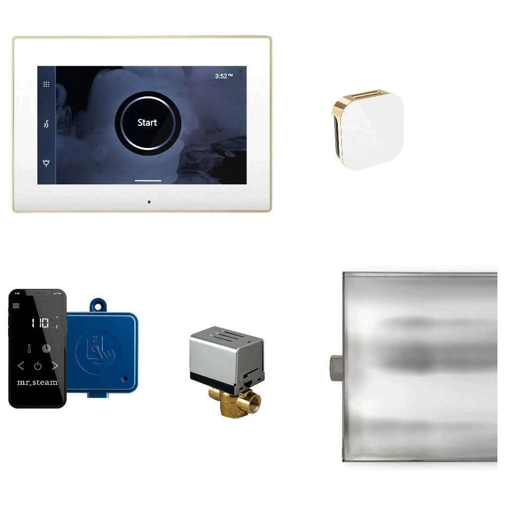 Mr. Steam XButler Steam Shower Control Package with iSteamX Control and Aroma Glass SteamHead, view 13, RecovAthlete