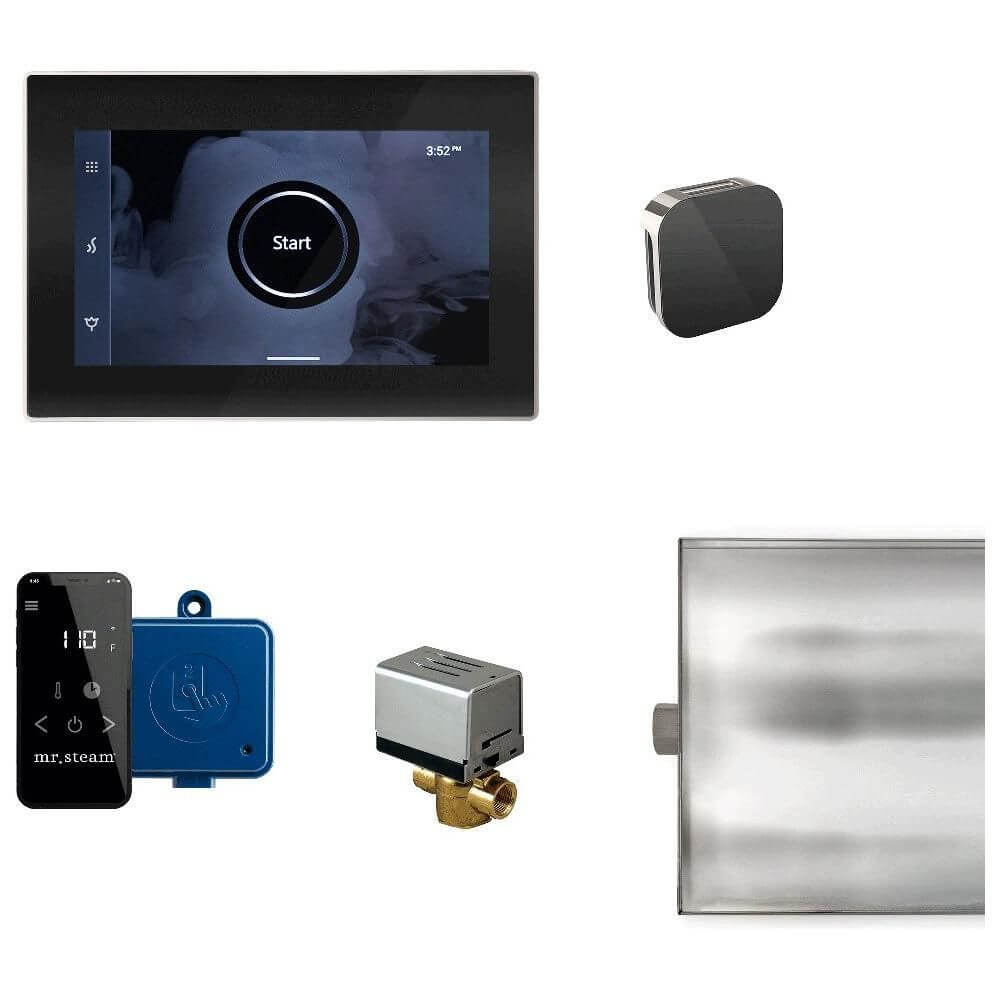 Mr. Steam XButler Steam Shower Control Package with iSteamX Control and Aroma Glass SteamHead, view 7, RecovAthlete
