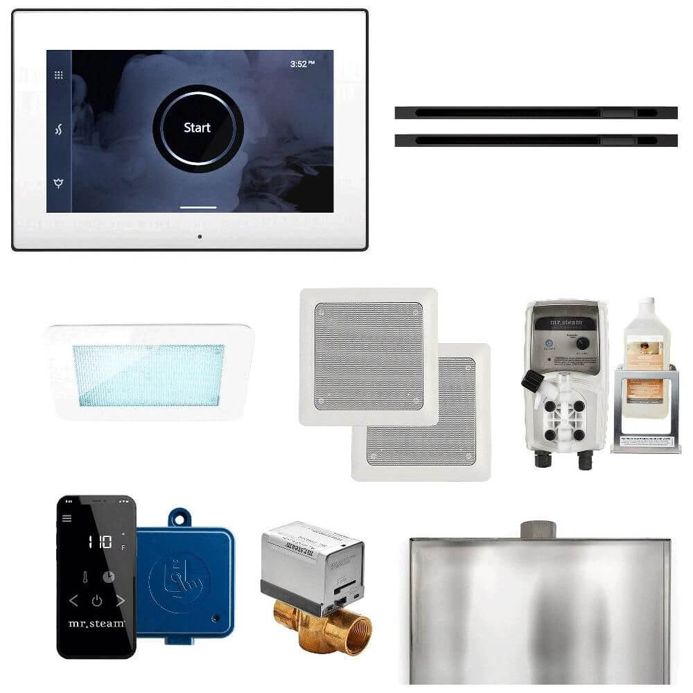 Mr. Steam XDream Max Linear Steam Shower Control Package with iSteamX Control and Linear SteamHead, view 11, RecovAthlete