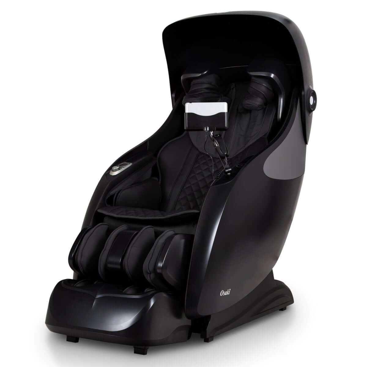 Osaki Platinum Ai Xrest 4D+ Massage Chair - sku-45630722605372BlackCurbside - Free5 Year(3 Years Full Service & Additional 2 Years Parts)Clearance ChairMassage ChairRecovAthlete