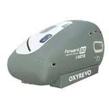 Left side view of oxyrevo forward 90 sitting chamber – RecovAthlete
