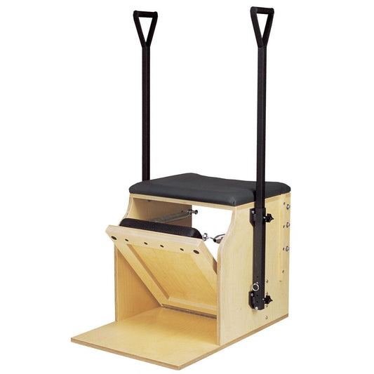 Peak Pilates® Single Pedal Low Chair with Handles & Brackets