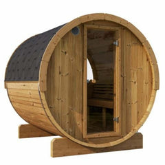 SaunaLife Model E8W Sauna Barrel-Window - My Sauna World