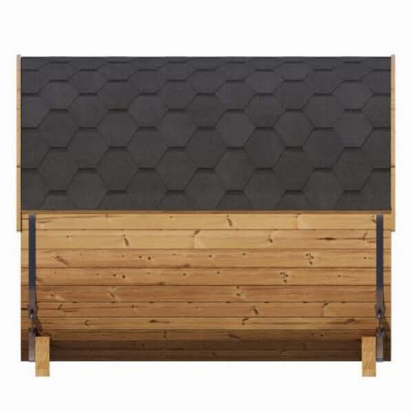 SaunaLife Model E8W Sauna Barrel-Window - My Sauna World