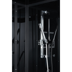 Platinum Anzio Steam Shower - 211BlackLeft10yr Warranty - FREEMayaBathSteam ShowersRecovAthlete