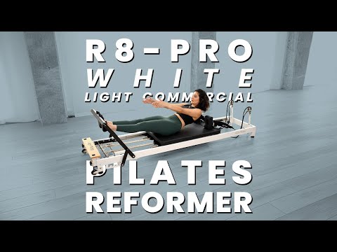 Align Pilates R8-Pro Pilates Reformer in White