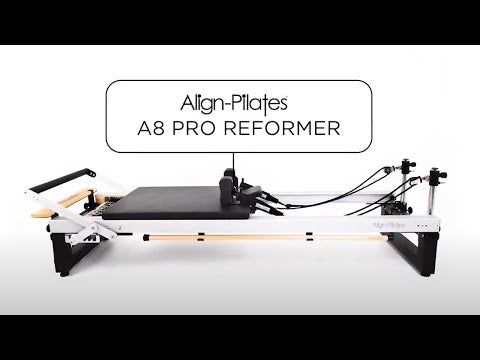 Align Pilates A8-Pro Pilates Reformer with Half Cadillac