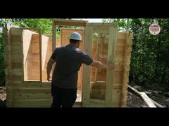 Dundalk Leisurecraft Canadian Timber 6 Person Georgian Cabin Sauna | CTC88W