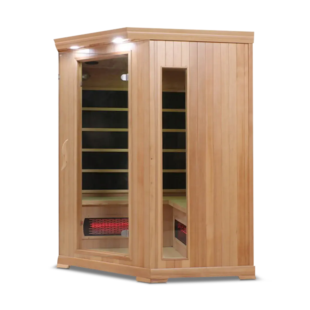 HealthSmart 4 Person Full Spectrum Corner Infrared Sauna