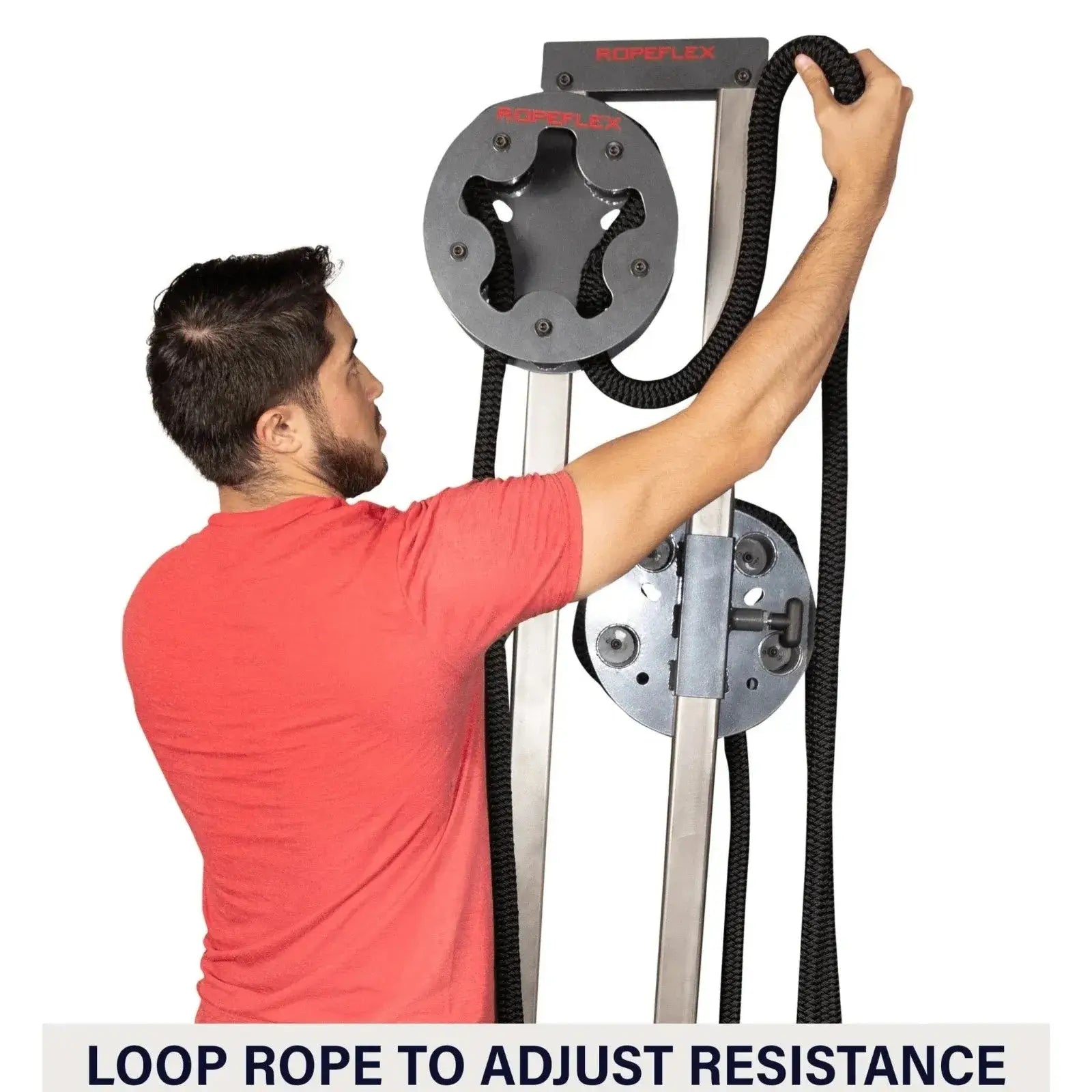 Ropeflex RX1500 Multi-Position Rope Pull Machine Single/Double Drum, view 10, RecovAthlete