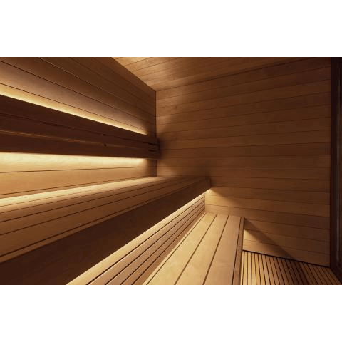 SaunaLife Model Outdoor Sauna G7S with Bluetooth | Garden Series - SL-MODELG7S-LLeftSaunaLifeSaunaRecovAthlete