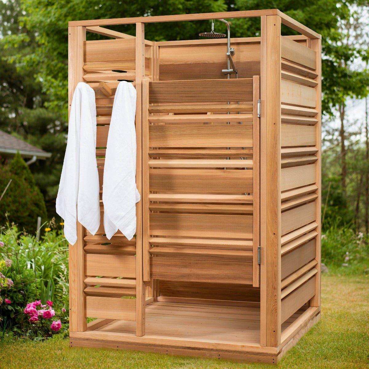 Dundalk Leisurecraft Cloudburst Outdoor Shower - Select Saunas