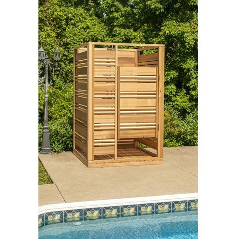 Dundalk Leisurecraft Cloudburst Outdoor Shower - Select Saunas