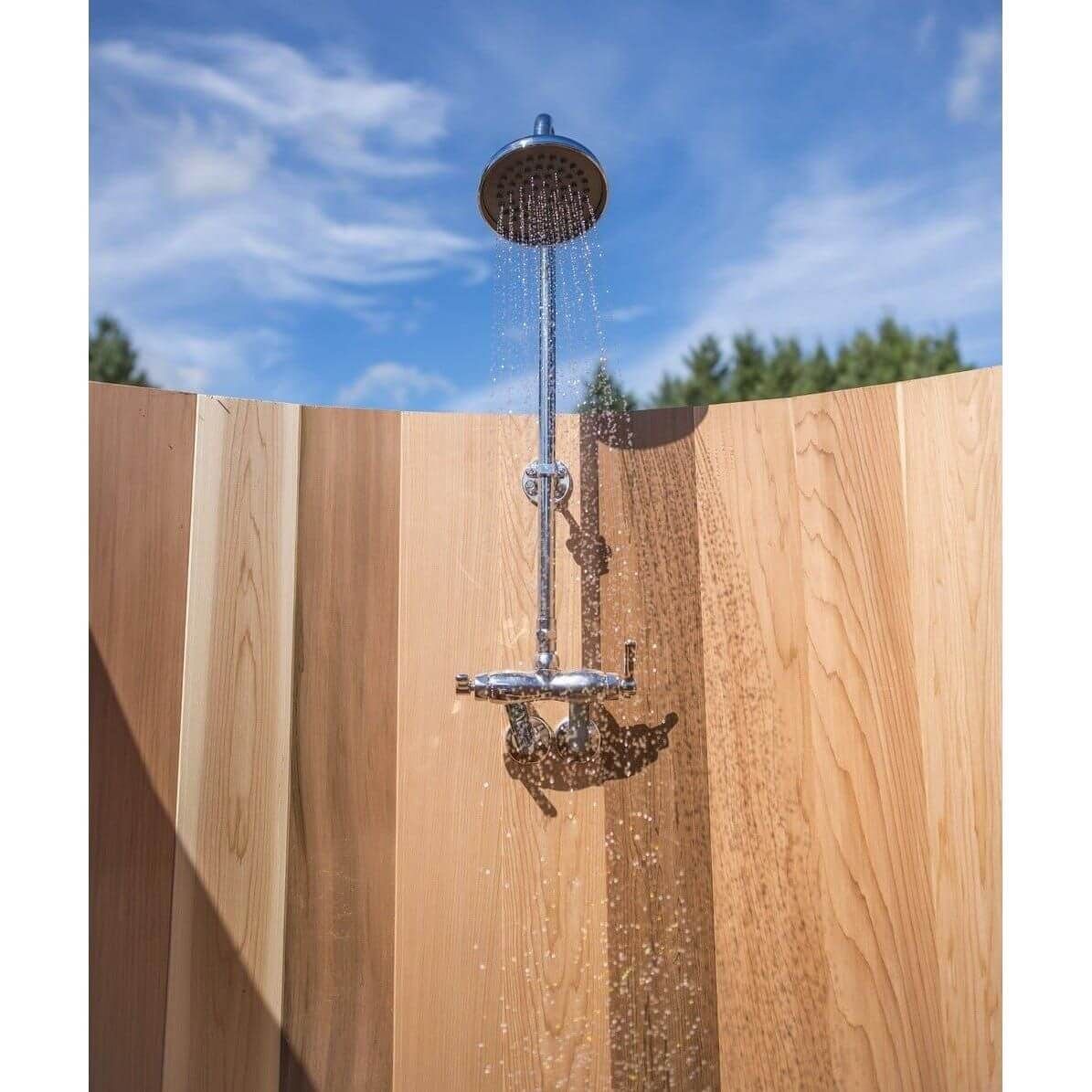 Leisurecraft Rainbow Outdoor Shower Knotty/Clear Red Cedar