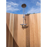 Leisurecraft Rainbow Outdoor Shower Knotty/Clear Red Cedar