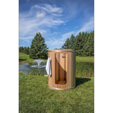 Leisurecraft Rainbow Outdoor Shower Knotty/Clear Red Cedar