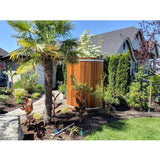 Leisurecraft Rainbow Outdoor Shower Knotty/Clear Red Cedar