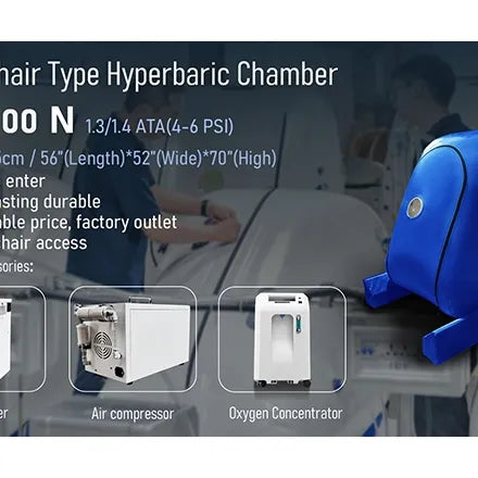 Macy-Pan MC4000 Wheelchair Type Hyperbaric Chamber | 1.3-1.4 ATA | Double Seated, view 18, RecovAthlete