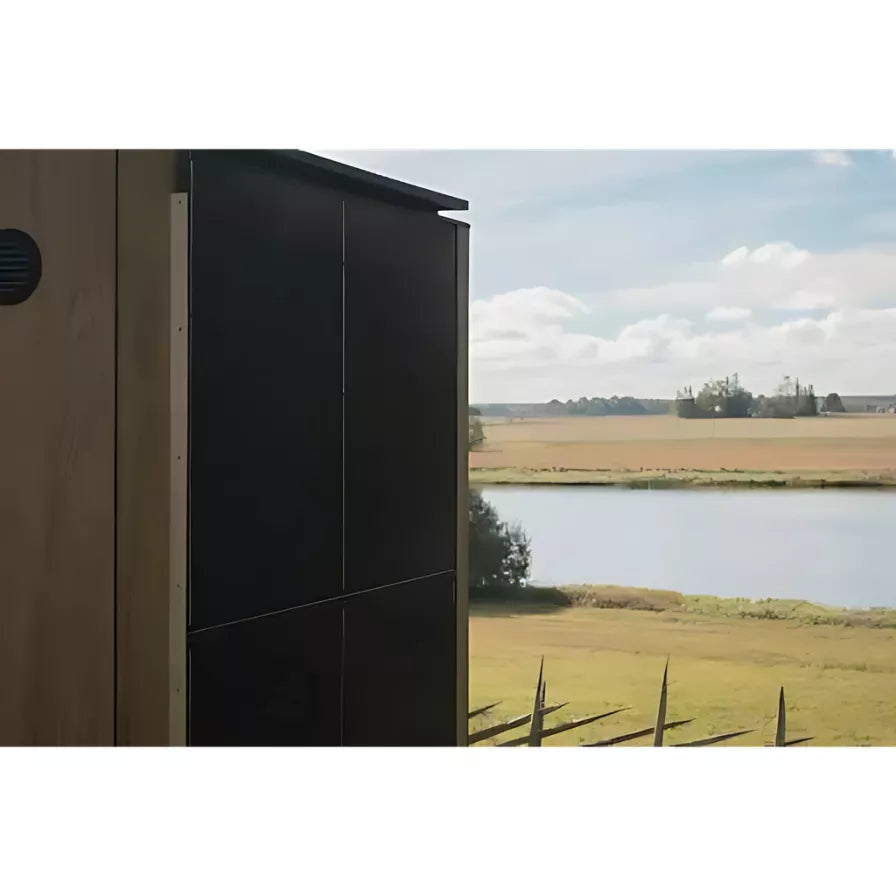 Solaris Sauna Cabin – Solar-Powered Sauna Pre-assembled | ThermaSol