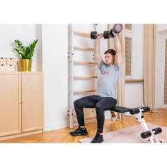 BenchK 733W Professional stall bar for home gym and personal studio